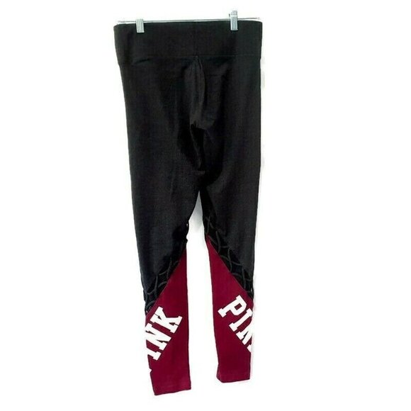 Victoria Secret PINK YOGA Womens Maroon Legging - Picture 4 of 7